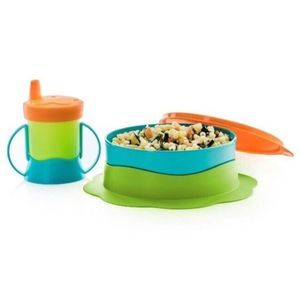 Tupperware | NEW Kids Feeding Set - Suction Bowl Seal/Lid and Sippy Cup Tumbler
